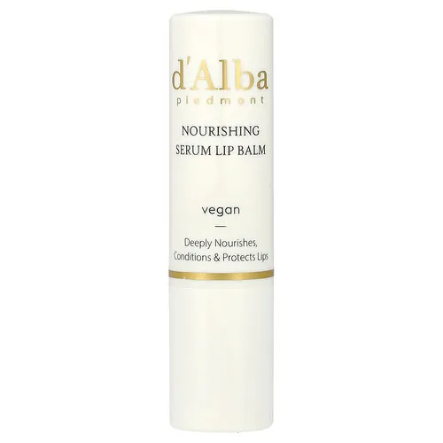 d'Alba, Bálsamo labial nutritivo con sérum y trufa blanca, 3,6 g (0,12 oz)