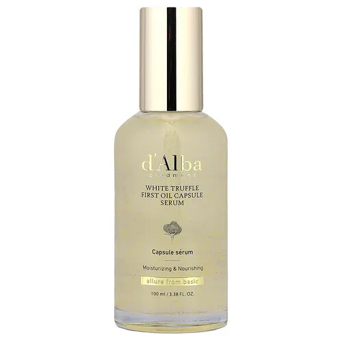 d'Alba, Sérum First Oil en cápsulas con trufa blanca, 100 ml (3,38 oz. líq.)