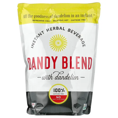 Dandy Blend, Bebida instantánea de hierbas con diente de león, Sin cafeína, 908 g (2 oz)