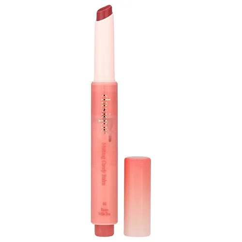 Dasique, Bálsamo para derretir caramelos, 03 Té con leche de rosas, 1,5 g (0,05 oz)