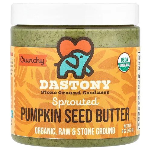 Dastony, Manteca de semilla de calabaza germinada, Crujiente, 227 g (8 oz)