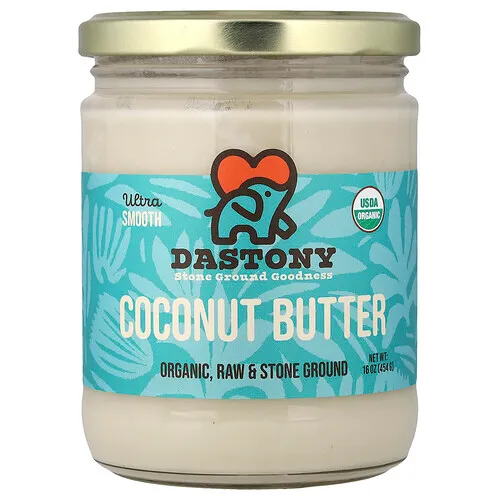 Dastony, Mantequilla de coco orgánica, Ultrasuave, 454 g (16 oz)