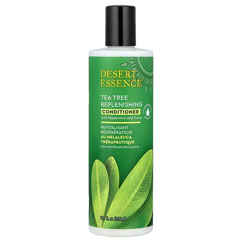 Desert Essence, Acondicionador restaurador con árbol del té con menta y yuca, 375 ml (12,7 oz. líq.)