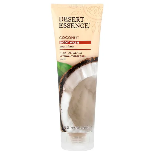 Desert Essence, Coconut Body Wash, 8 fl oz de (237 ml)