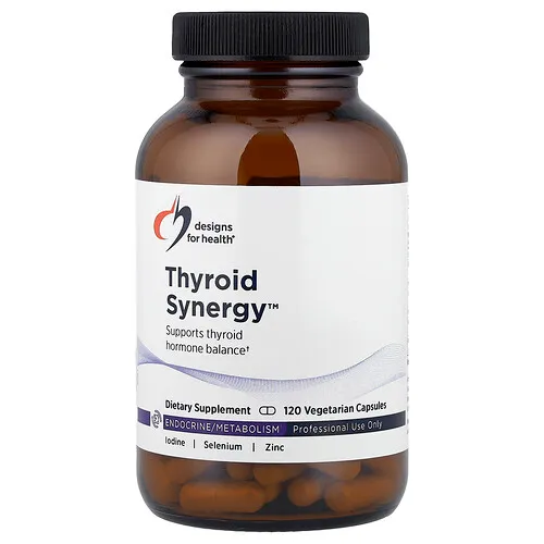 Designs For Health, Thyroid Synergy™, 120 cápsulas vegetales