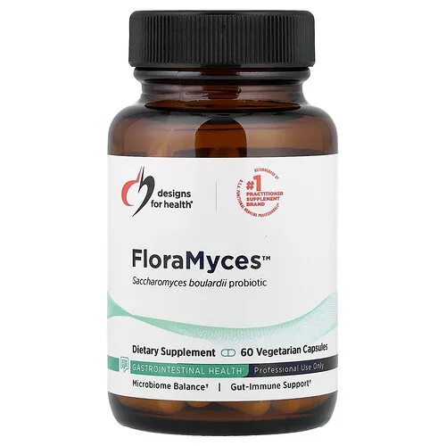Designs For Health, FloraMyces™, 60 cápsulas vegetales (250 mg por cápsula)