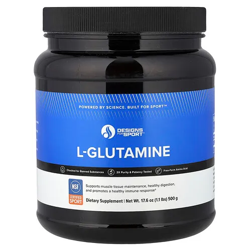Designs For Health, Designs For Sport®, L-glutamina, 500 g (1,1 lb)