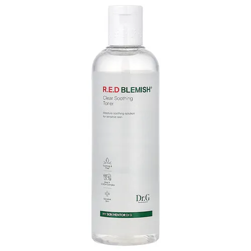 Dr. G, RED Blemish®, Tónico transparente y calmante para piel sensible, 300 ml (10,14 oz. líq.)