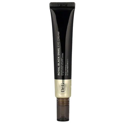 Dr. G, Crema para el contorno de los ojos con baba de caracol negro real, 30 ml (1,01 oz. líq.)
