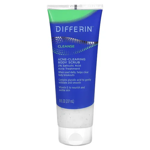 Differin, Exfoliante corporal para eliminar el acné, 237 ml (8 oz. líq.)