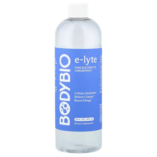 BodyBio, E-Lyte, 473 ml (16 oz. líq.)