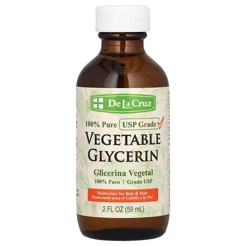 De La Cruz, Glicerina vegetal 100 % pura, 59 ml (2 oz. líq.)