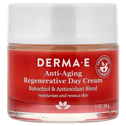 DERMA E, Crema de día antiedad y regenerativa, 56 g (2 oz)