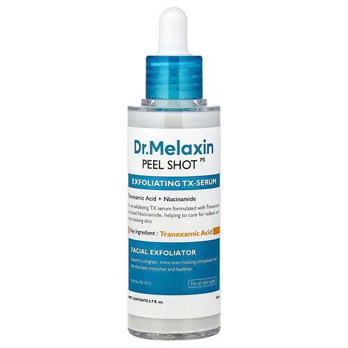 Dr.Melaxin, Peel Shot, Sérum TX exfoliante, Para todo tipo de piel, 80 ml (2,7 oz. líq.)