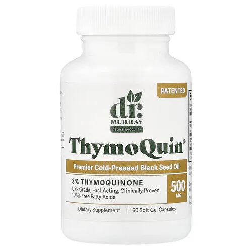 Dr. Murray's, ThymoQuin®, 60 cápsulas de gelatina blanda