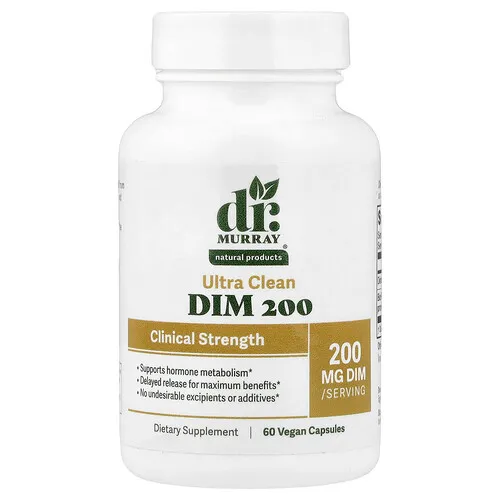Dr. Murray's, DIM 200, 60 cápsulas veganas