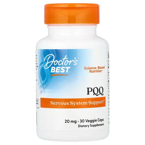 Doctor's Best, PQQ con BioPQQ, 20 mg, 30 cápsulas vegetales