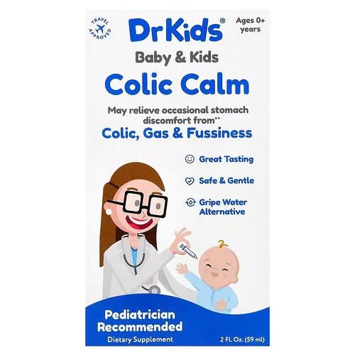 DrKids, Colic Calm para bebés y niños, De 0 años en adelante, 59 ml (2 oz. líq.)