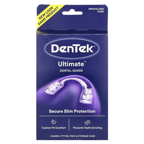 DenTek, Protector dental Ultimate™, 1 protector más 1 estuche de almacenamiento y 1 bandeja de accesorios