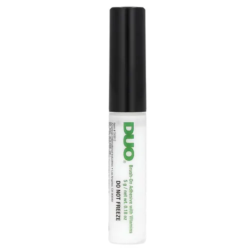 DUO, Adhesivo Striplash para aplicación con pincel, Blanco/Transparente, 5 g (0,18 oz)