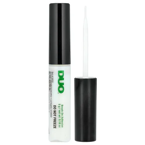 DUO, Adhesivo con brocha, Blanco/transparente, 5 g (0,18 oz)