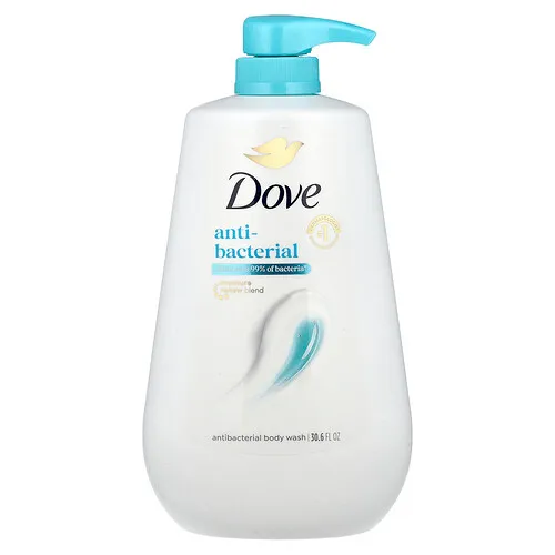 Dove, Jabón líquido antibacteriano para el cuerpo, 30,6 oz. líq.