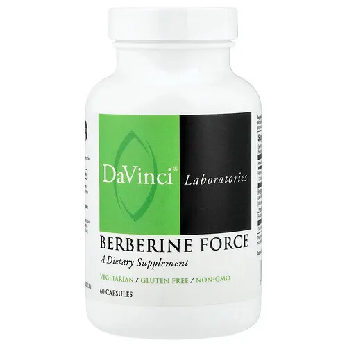 DaVinci Laboratories, Berberina, Fuerza, 60 cápsulas