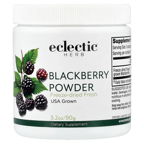 Eclectic Herb, Zarzamora en polvo, 90 g (3,2 oz)