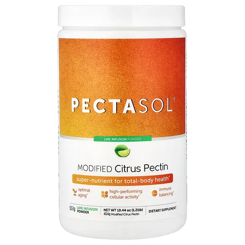 Econugenics, PectaSol®, Pectina cítrica modificada, Infusión de lima, 19,44 oz (19.44 lb)