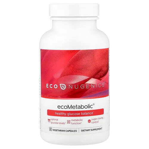 Econugenics, ecoMetabolic®, 90 cápsulas vegetales
