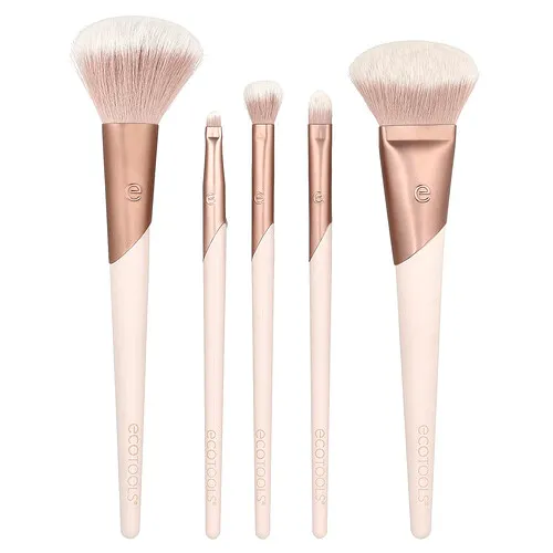 EcoTools, Colección de lujo, Kit Elegancia natural, Kit de 5 piezas