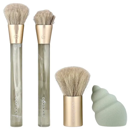 EcoTools, Set de gemas marinas para el rostro, Set de 4 piezas