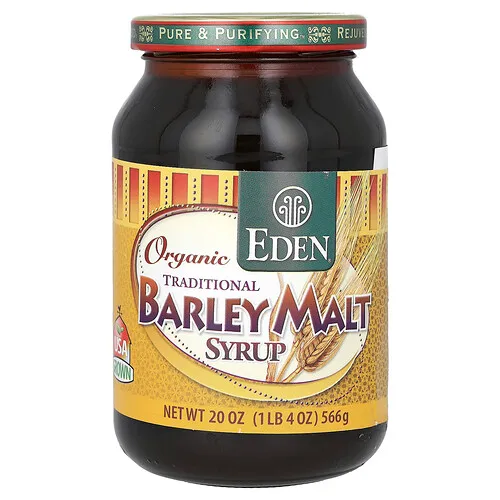 Eden Foods, Jarabe de malta de cebada orgánico tradicional, 566 g (20 oz)