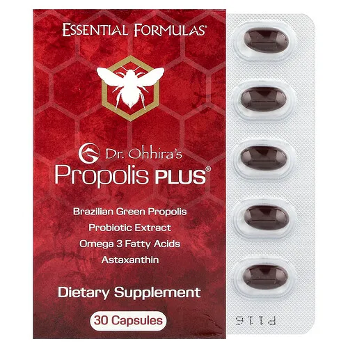 Dr. Ohhira's, Propolis Plus®, 30 cápsulas