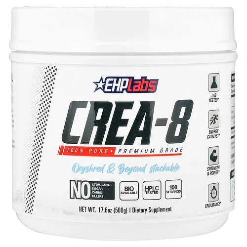 EHPlabs, Crea-8, 500 g (17,6 oz)