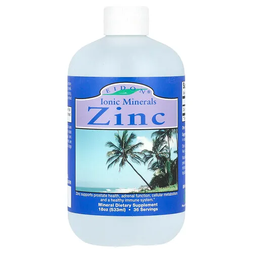 Eidon Ionic Minerals, Zinc, 533 ml (18 oz) (7,5 mg por porción)