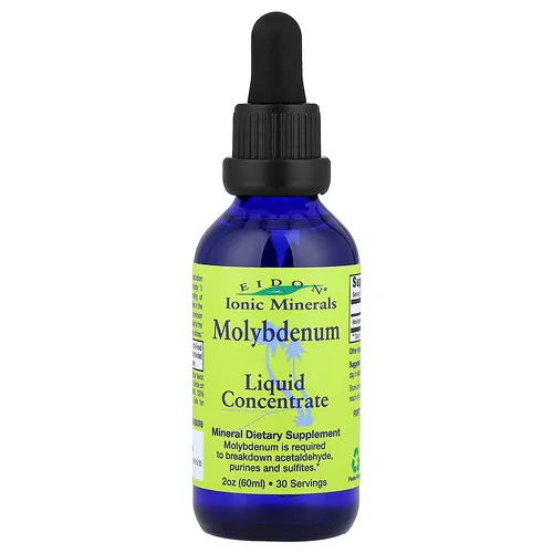 Eidon Ionic Minerals, Molibdeno, Concentrado líquido, 60 ml (2 oz)