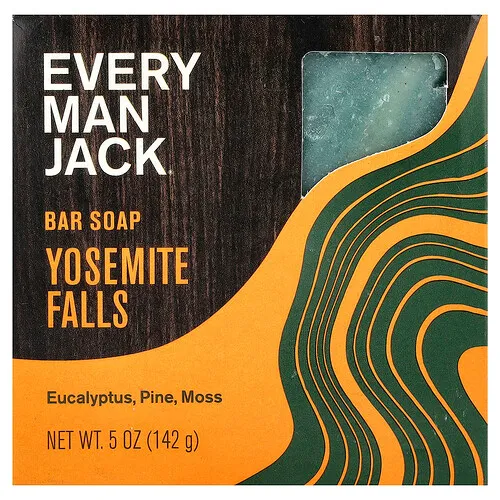 Every Man Jack, Barra de jabón, Yosemite Falls, 142 g (5 oz)