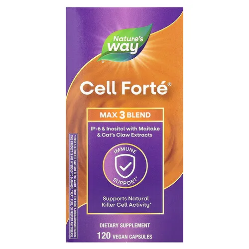 Nature's Way, Mezcla MAX 3 Cell Forté®, 120 cápsulas veganas