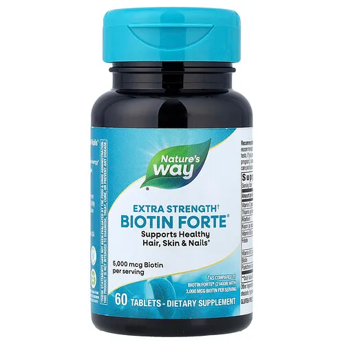 Nature's Way, Biotin Forte®, 60 comprimidos