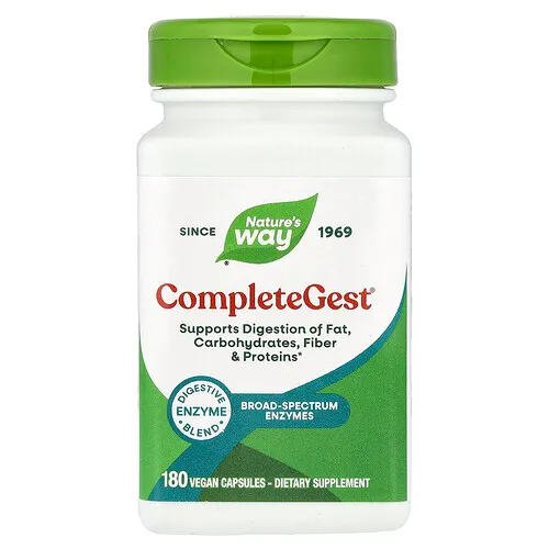 Nature's Way, CompleteGest®, 180 cápsulas veganas