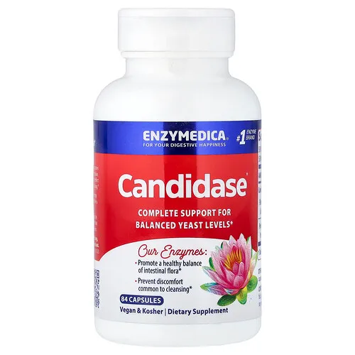 Enzymedica, Candidase®, 84 cápsulas