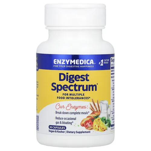Enzymedica, Digest Spectrum®, 30 cápsulas