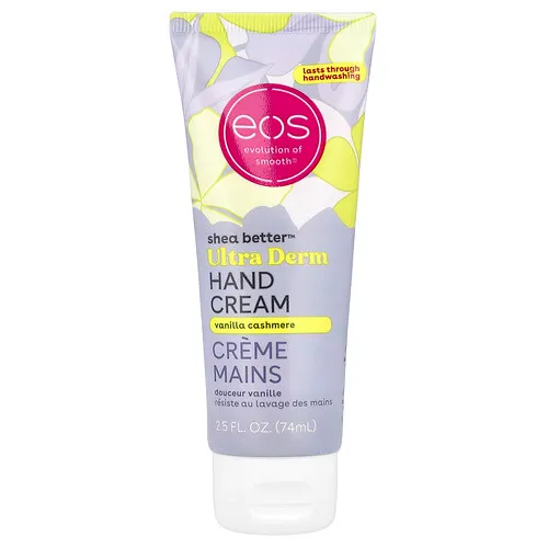 EOS, Shea Better™, Ultradermizante, Crema para manos, Vainilla y cachemira, 74 ml (2,5 oz. líq.)