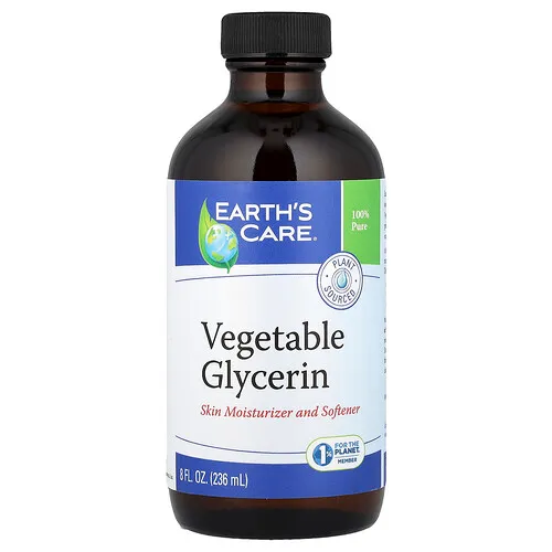 Earth's Care, Glicerina vegetal 100 % pura, 236 ml (8 oz. líq.)