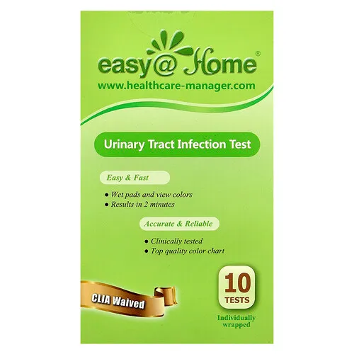Easy@Home, Prueba de infecciones de las vías urinarias, 10 pruebas en envases individuales