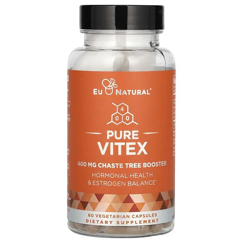 Eu Natural, Pure Vitex, 60 cápsulas vegetales (400 mg por cápsula)
