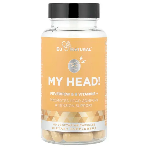 Eu Natural, My Head!, Más matricaria y vitaminas B, 60 cápsulas vegetales