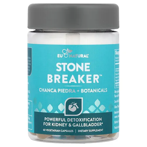 Eu Natural, Stone Breaker™, 60 cápsulas vegetales