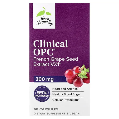 Terry Naturally, Clinical OPC®, 300 mg, 60 cápsulas